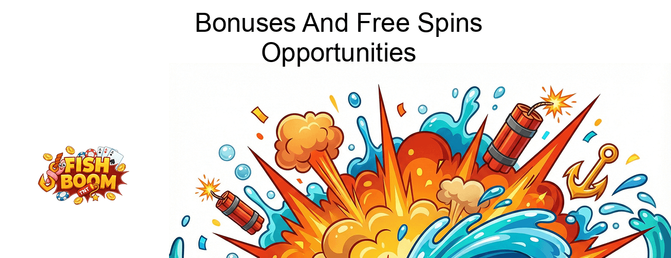 Fish Boom Slot Bonuses And Free Spins Opportunities Fish Boom Slot Bonuses And Free Spins Opportunities